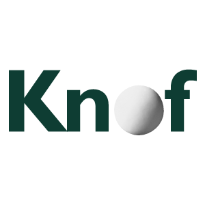 Logo Knof - Combinatie van knoflook, vitamines en antioxidanten voor verhoging van de vitaliteit.